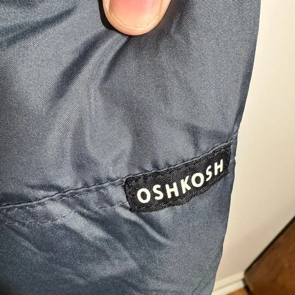 Oshkosh B'Gosh Mountain Gear Kids Snow Suit 5/6 Unisex Gray Outdoor‎ Sledding